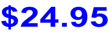 $24.95