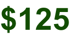 $125