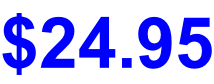 $24.95
